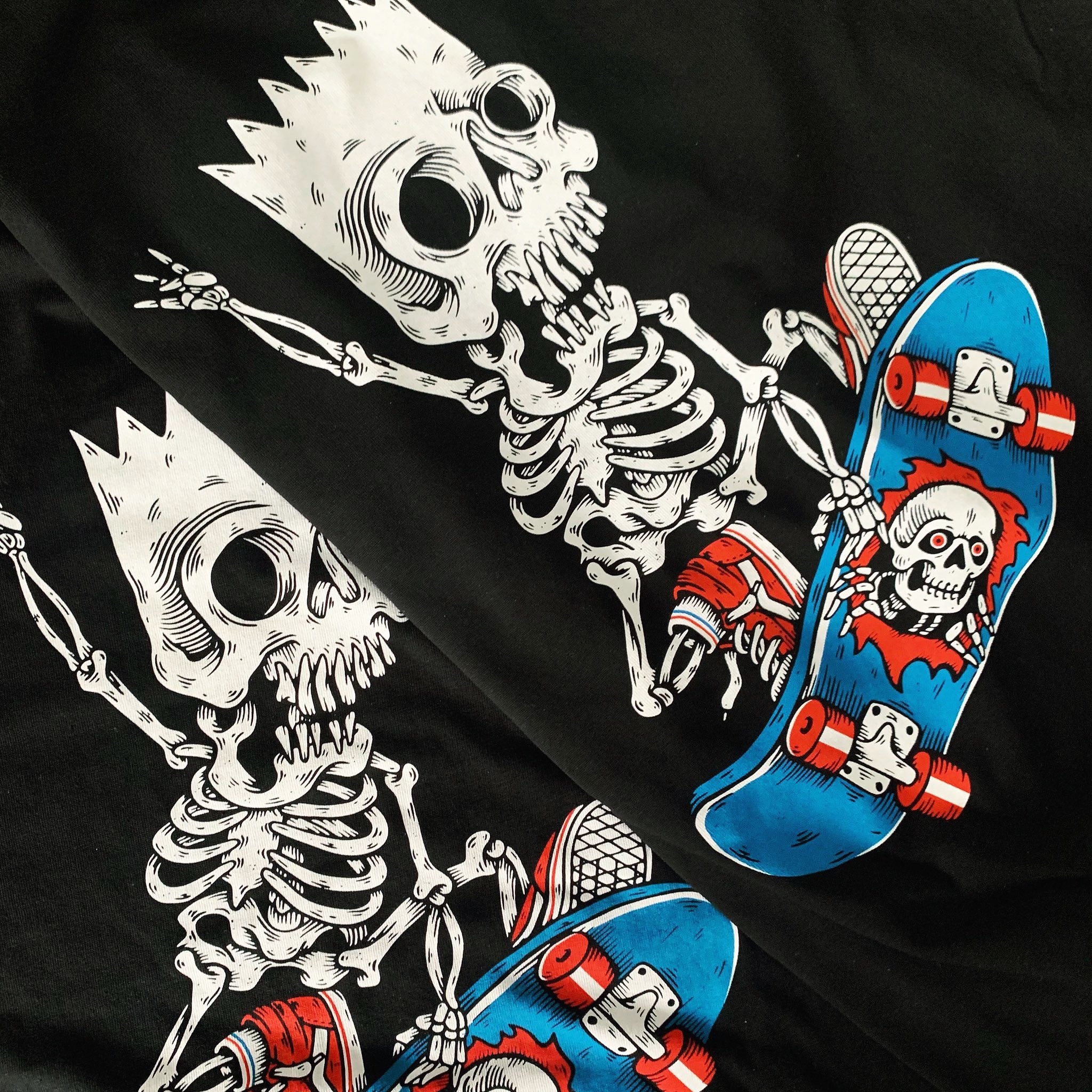 Bart Simpson Skeleton T-Shirt