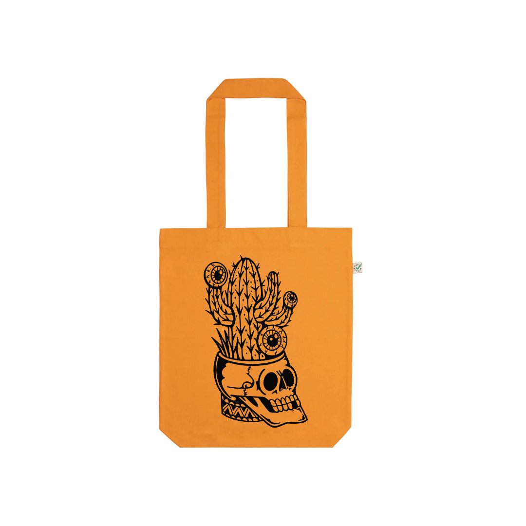 Cactus Tote Bag Cinnamon