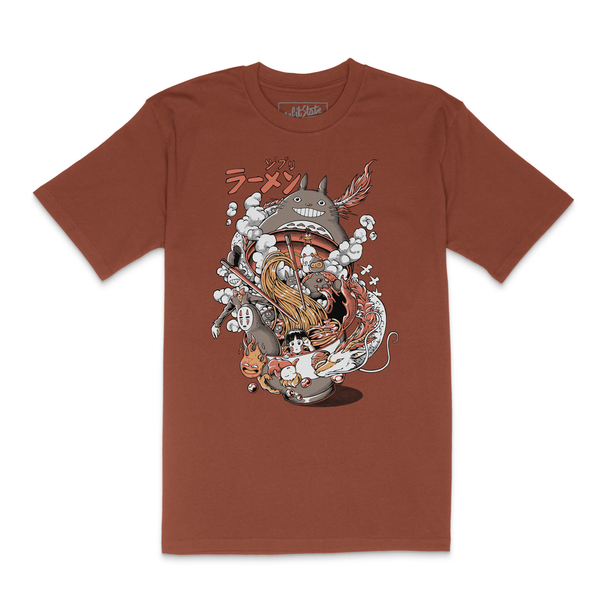 Ghibli Ramen T-Shirt Clay