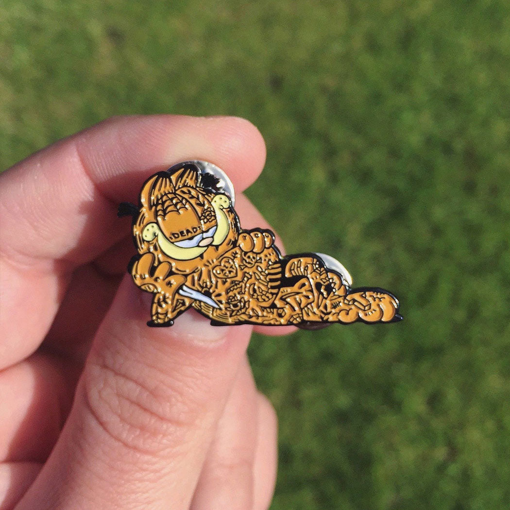 NFS x Catsneeze Garfield Pin Badge Tattooed - 1