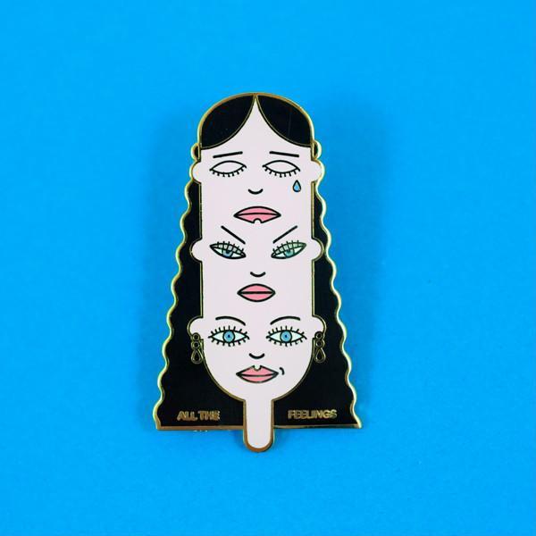 Valley Cruise Press All The Feelings Pin Badge - 1