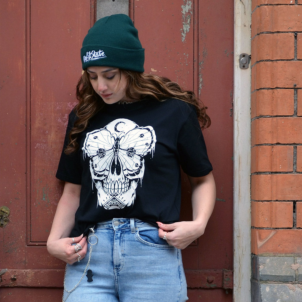Butterfly Skull T-Shirt - 1