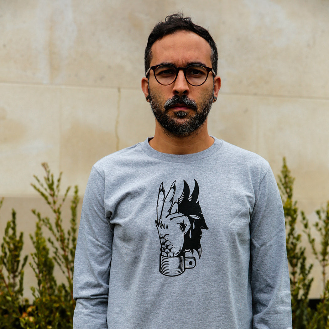 Devil Shadow Long Sleeve T-Shirt - 1