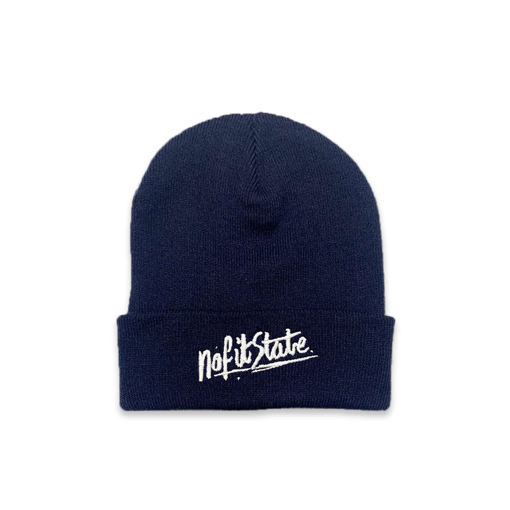 Signature Beanie Oxford Navy No Fit State Co.