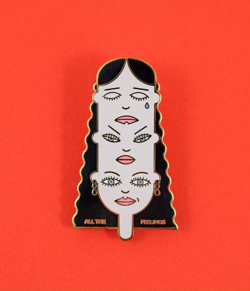 Valley Cruise Press All The Feelings Pin Badge