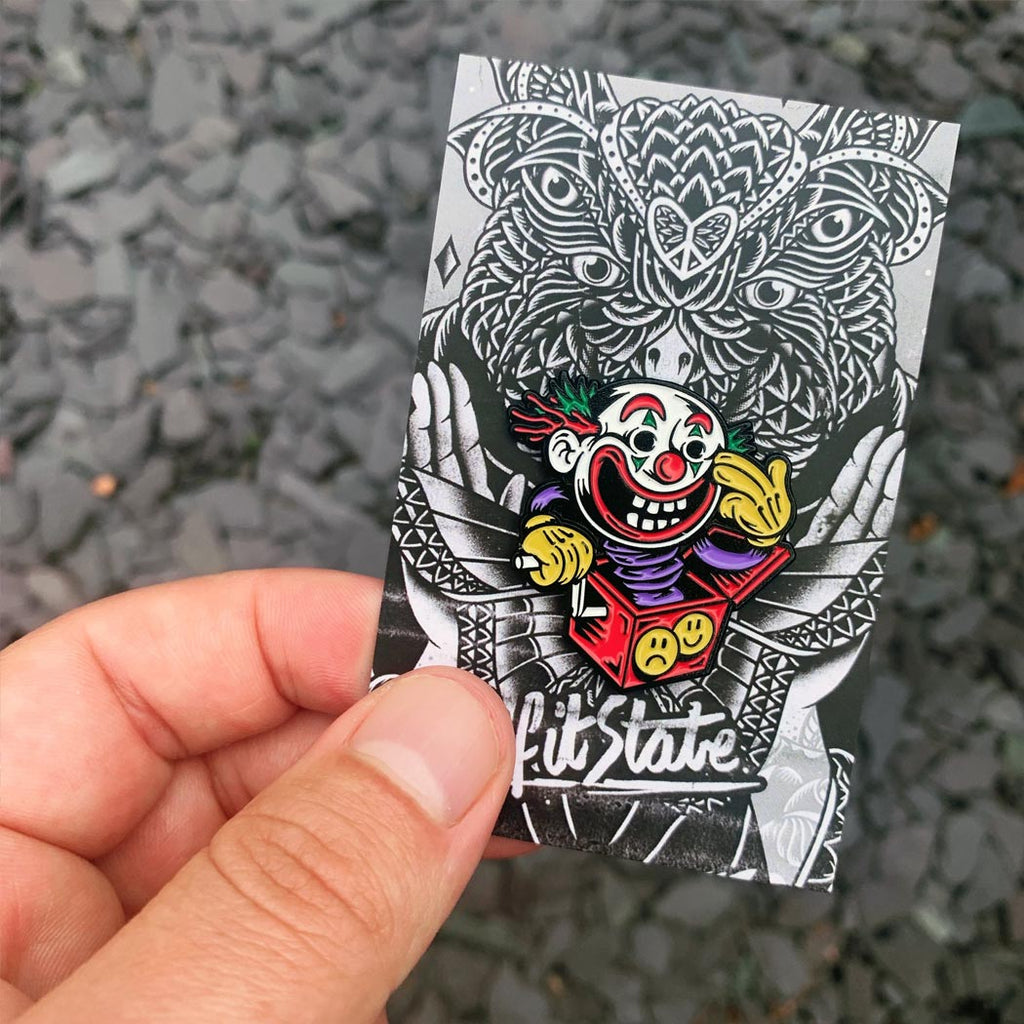 Joker Box Pin Badge - 3