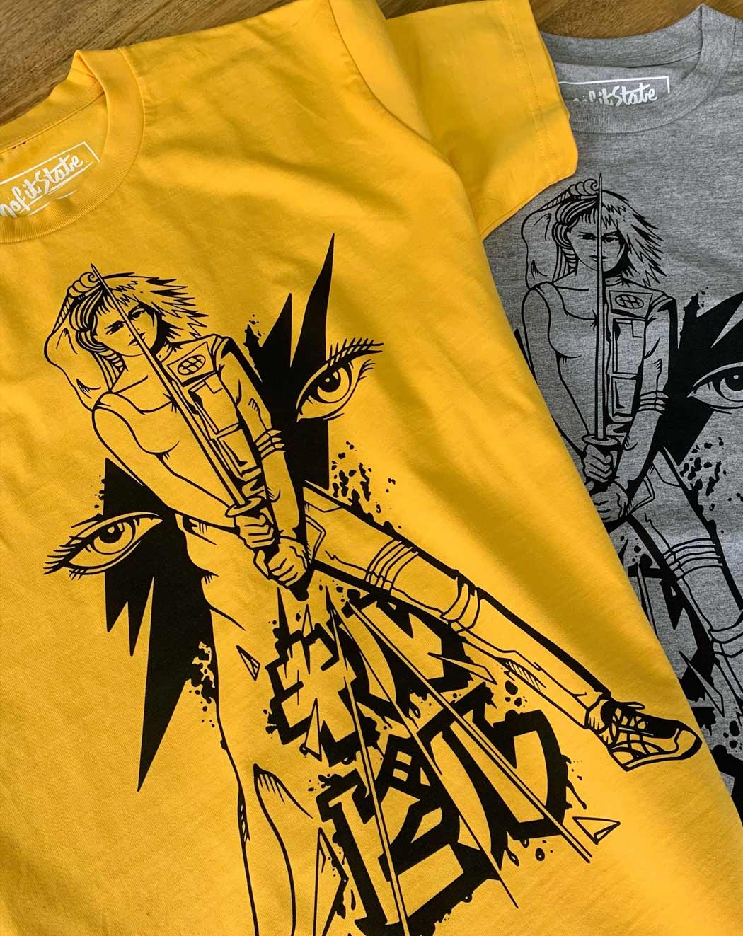  Kill Bill T-Shirt Yellow - 3