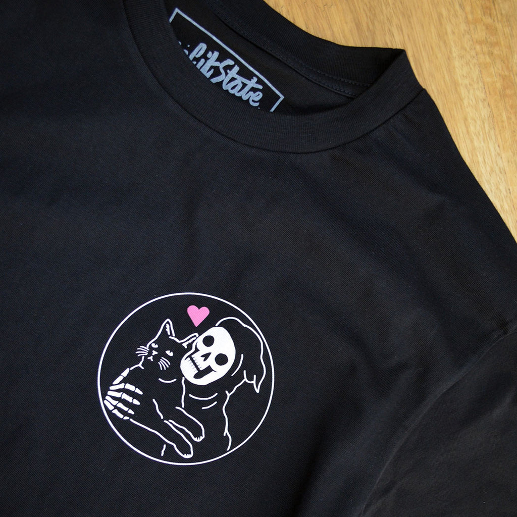 Grim Cat T-Shirt -2