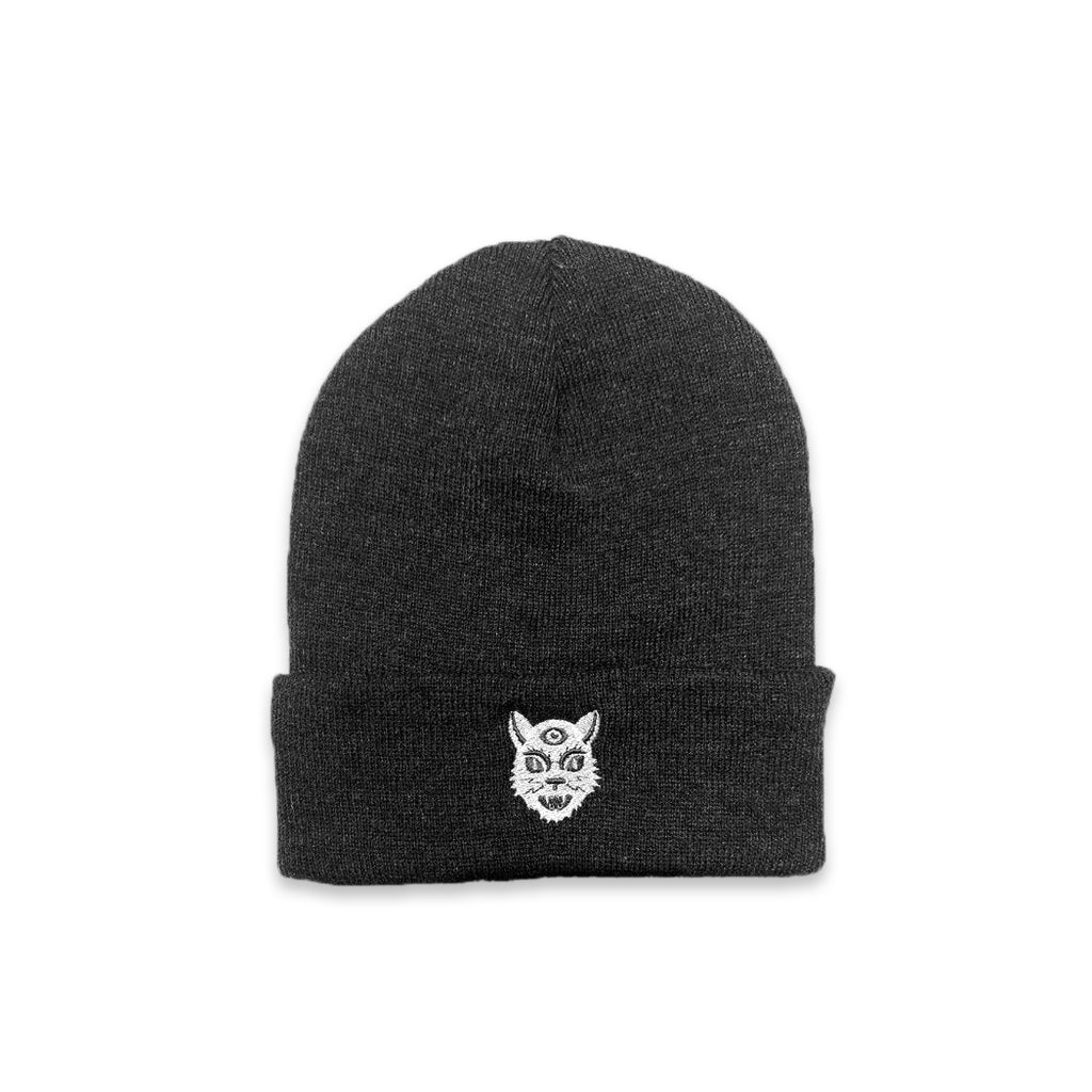 Kitty Beanie Charcoal No Fit State Co.