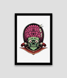 Mars Attacks A3 Card Print