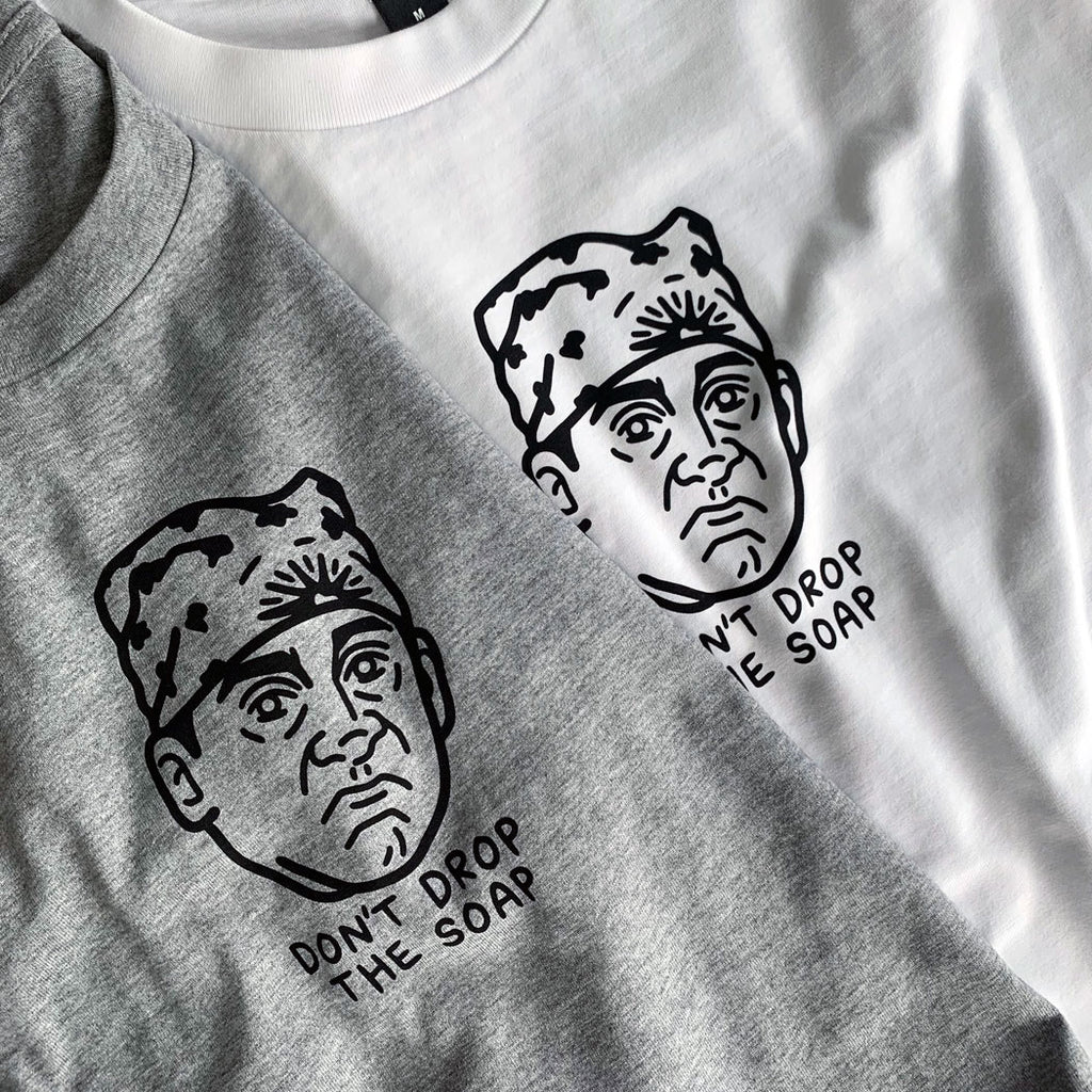 Prison Mike T-Shirt Heather Grey - 1