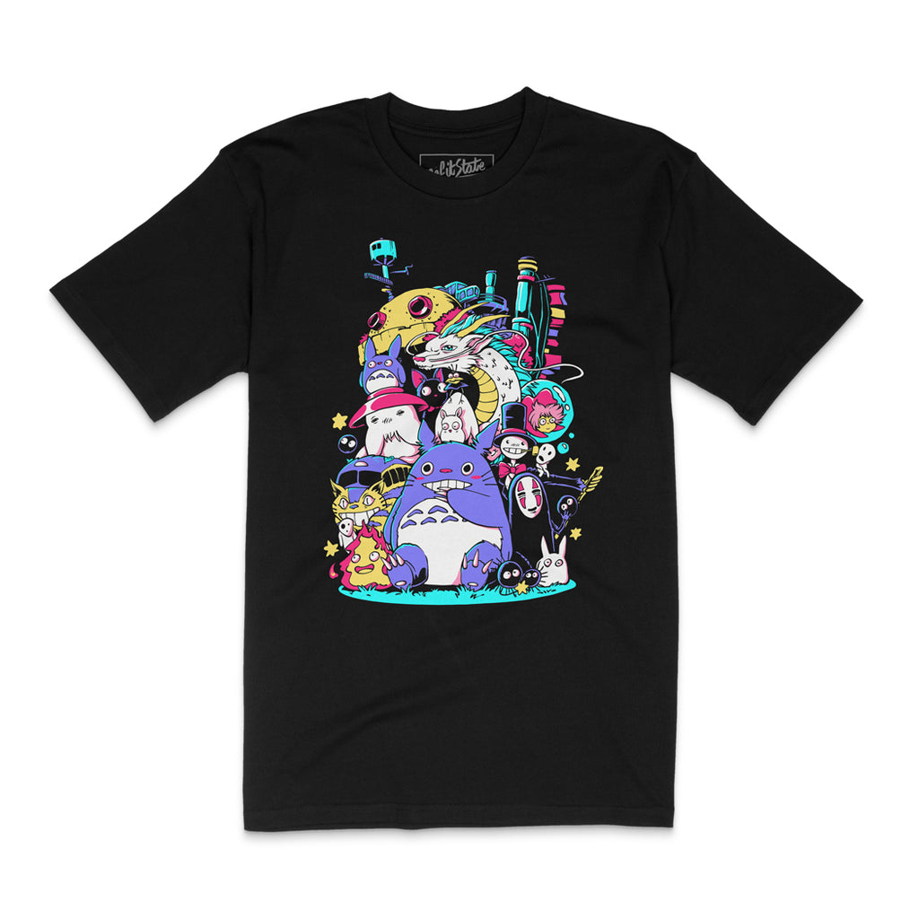 Studio Ghibli T-Shirt Black