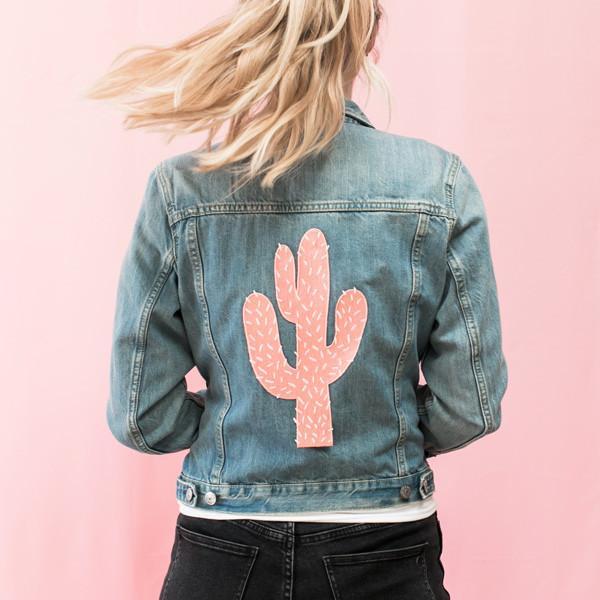 Valley Cruise Press Pink Cactus Back Patch